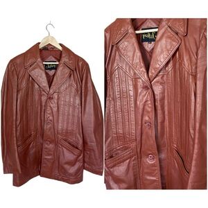 VTG LEATHER COAT